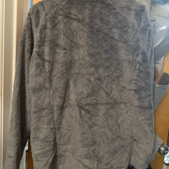Natural Reflections Gray Fleece Jacket - Picture 2 of 2